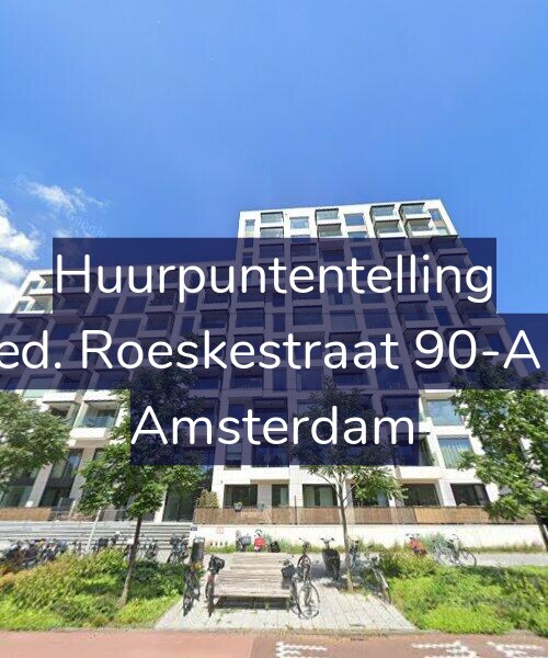 Foto gevel Huurpuntentelling voor Fred. Roeskestraat 90-A15, Amsterdam