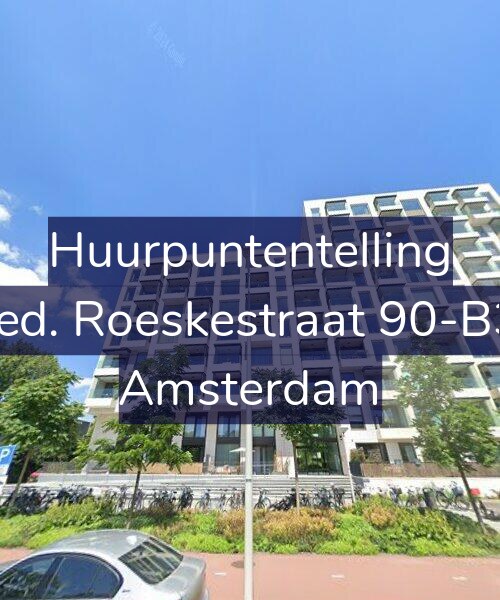 Foto gevel Huurpuntentelling voor Fred. Roeskestraat 90-B39, Amsterdam