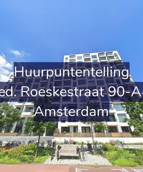 Foto gevel Huurpuntentelling voor Fred. Roeskestraat 90-A49, Amsterdam