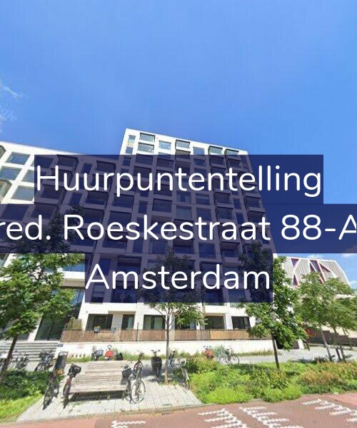Foto gevel Huurpuntentelling voor Fred. Roeskestraat 88-A8, Amsterdam