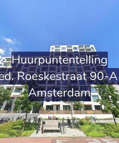 Foto gevel Huurpuntentelling voor Fred. Roeskestraat 90-A11, Amsterdam
