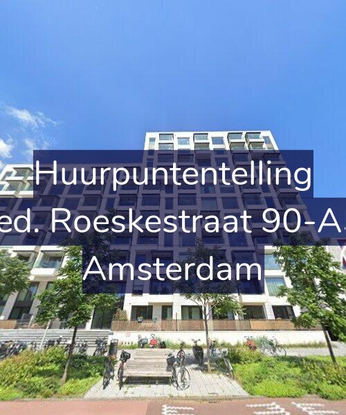 Foto gevel Huurpuntentelling voor Fred. Roeskestraat 90-A53, Amsterdam