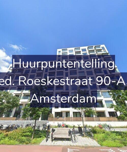 Foto gevel Huurpuntentelling voor Fred. Roeskestraat 90-A55, Amsterdam
