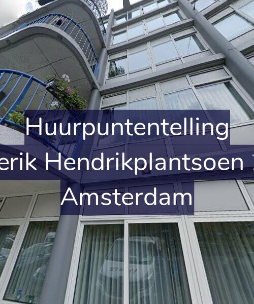 Foto gevel Huurpuntentelling voor Frederik Hendrikplantsoen 20-B, Amsterdam