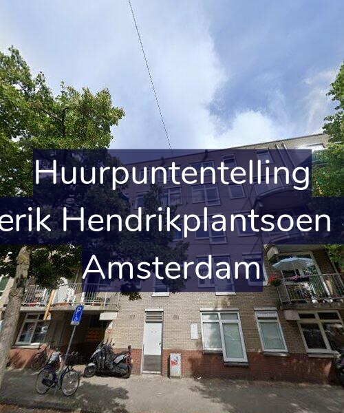 Foto gevel Huurpuntentelling voor Frederik Hendrikplantsoen 42-E, Amsterdam