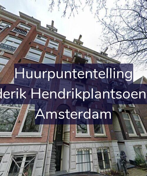 Foto gevel Huurpuntentelling voor Frederik Hendrikplantsoen 5-2, Amsterdam