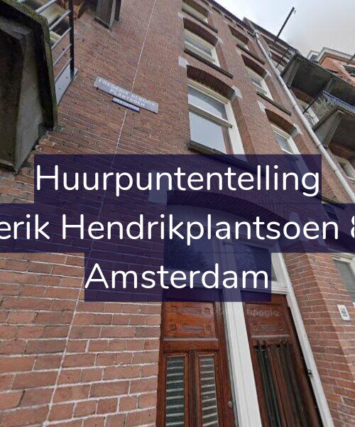 Foto gevel Huurpuntentelling voor Frederik Hendrikplantsoen 88-H, Amsterdam