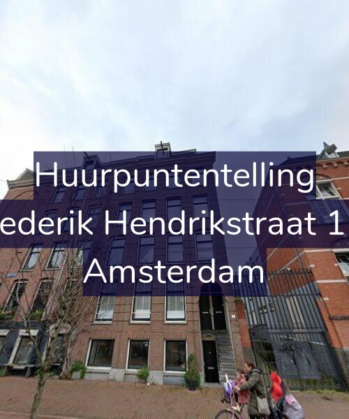 Foto gevel Huurpuntentelling voor Frederik Hendrikstraat 1-2, Amsterdam