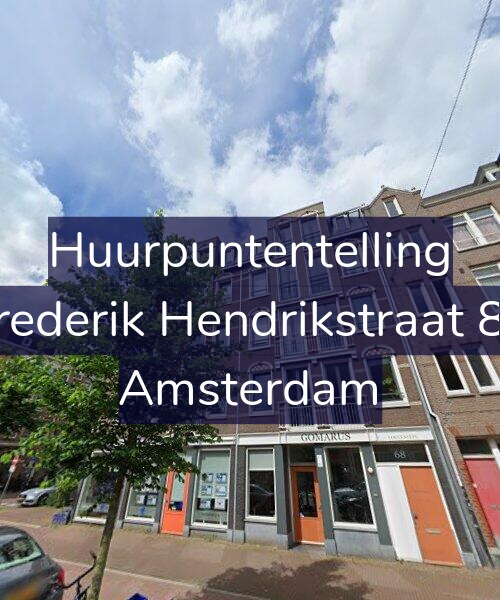 Foto gevel Huurpuntentelling voor Frederik Hendrikstraat 80, Amsterdam