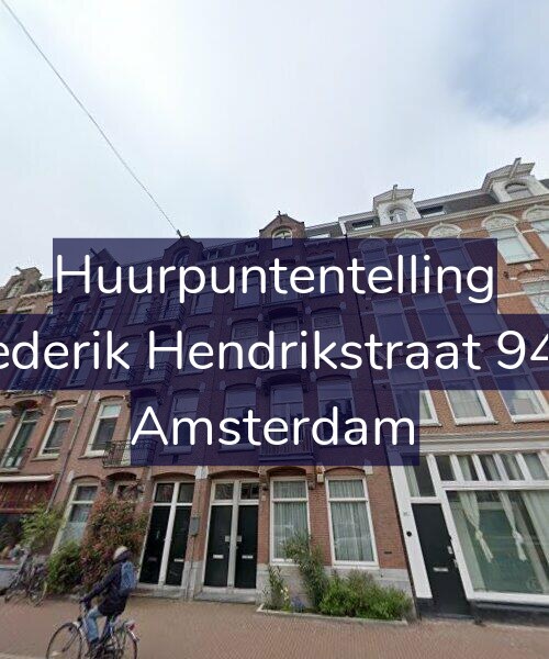 Foto gevel Huurpuntentelling voor Frederik Hendrikstraat 94-3, Amsterdam