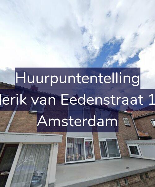 Foto gevel Huurpuntentelling voor Frederik van Eedenstraat 15-H, Amsterdam