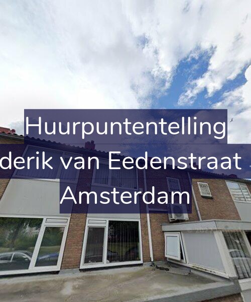 Foto gevel Huurpuntentelling voor Frederik van Eedenstraat 5-1, Amsterdam