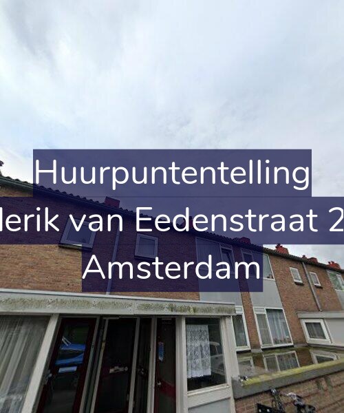 Foto gevel Huurpuntentelling voor Frederik van Eedenstraat 25-H, Amsterdam