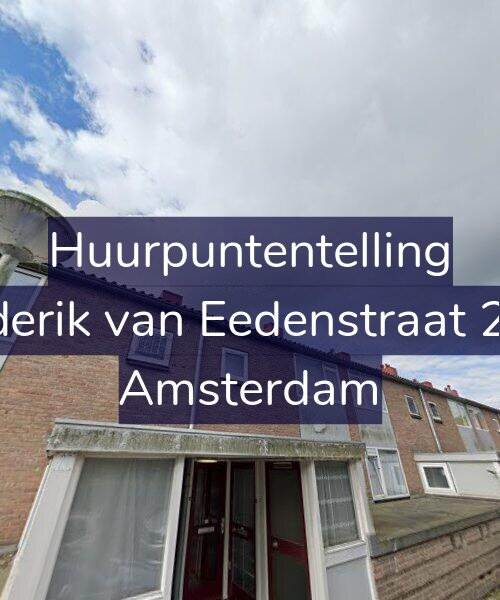 Foto gevel Huurpuntentelling voor Frederik van Eedenstraat 29-1, Amsterdam