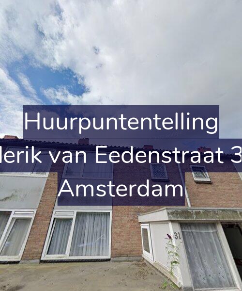 Foto gevel Huurpuntentelling voor Frederik van Eedenstraat 31-H, Amsterdam