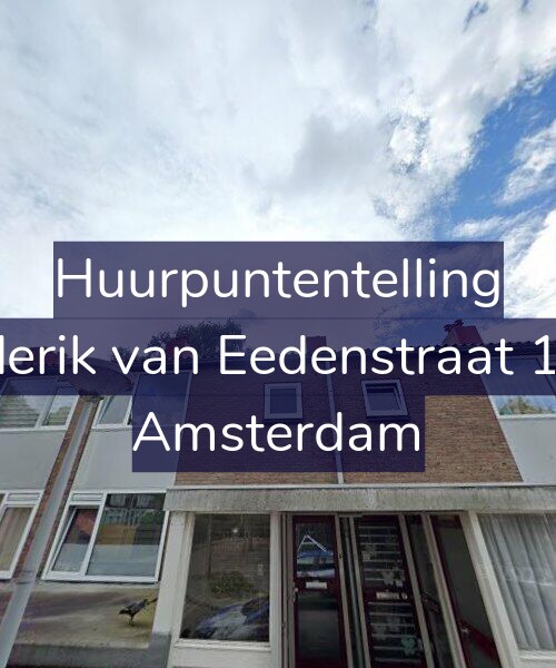 Foto gevel Huurpuntentelling voor Frederik van Eedenstraat 16-H, Amsterdam
