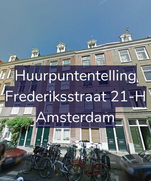 Foto gevel Huurpuntentelling voor Frederiksstraat 21-H, Amsterdam