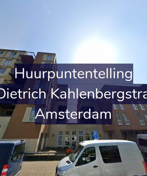 Foto gevel Huurpuntentelling voor Fritz Dietrich Kahlenbergstraat 82, Amsterdam