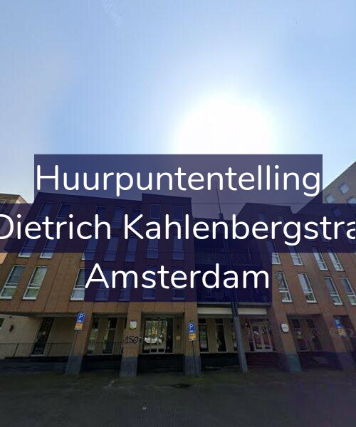 Foto gevel Huurpuntentelling voor Fritz Dietrich Kahlenbergstraat 70, Amsterdam