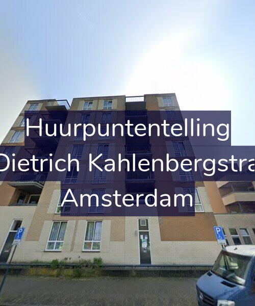 Foto gevel Huurpuntentelling voor Fritz Dietrich Kahlenbergstraat 90, Amsterdam