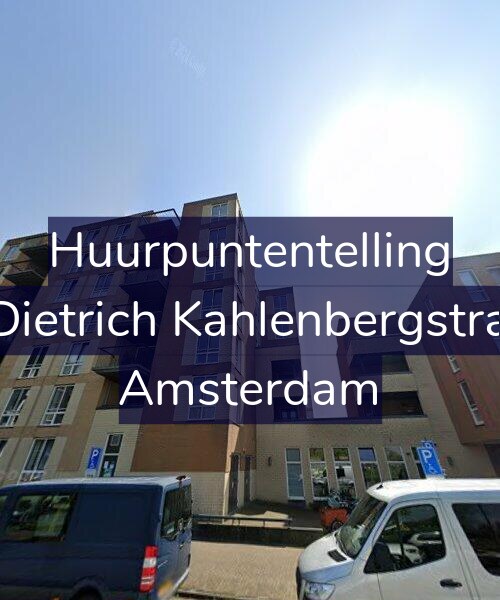 Foto gevel Huurpuntentelling voor Fritz Dietrich Kahlenbergstraat 86, Amsterdam