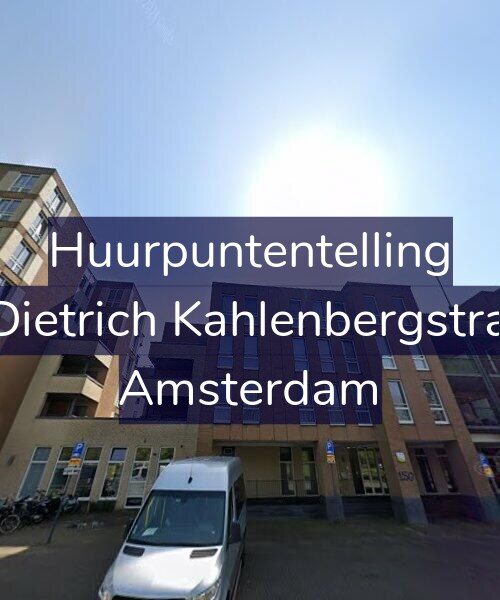 Foto gevel Huurpuntentelling voor Fritz Dietrich Kahlenbergstraat 76, Amsterdam
