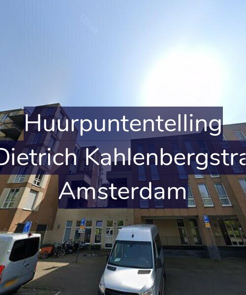 Foto gevel Huurpuntentelling voor Fritz Dietrich Kahlenbergstraat 80, Amsterdam