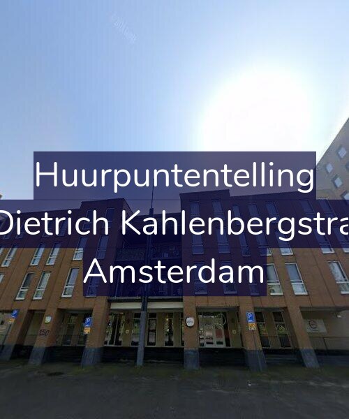Foto gevel Huurpuntentelling voor Fritz Dietrich Kahlenbergstraat 68, Amsterdam