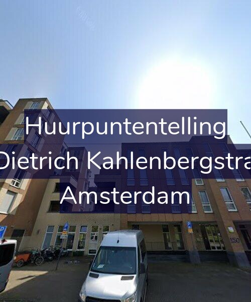 Foto gevel Huurpuntentelling voor Fritz Dietrich Kahlenbergstraat 78, Amsterdam
