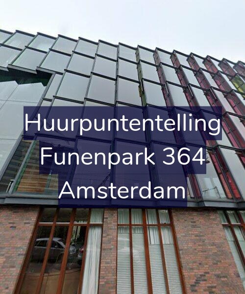 Foto gevel Huurpuntentelling voor Funenpark 364, Amsterdam
