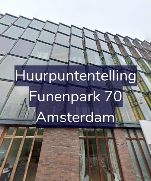 Foto gevel Huurpuntentelling voor Funenpark 70, Amsterdam