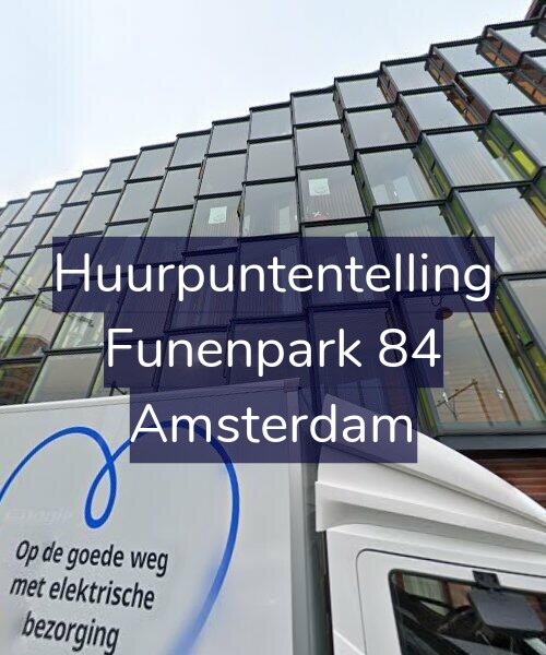 Foto gevel Huurpuntentelling voor Funenpark 84, Amsterdam