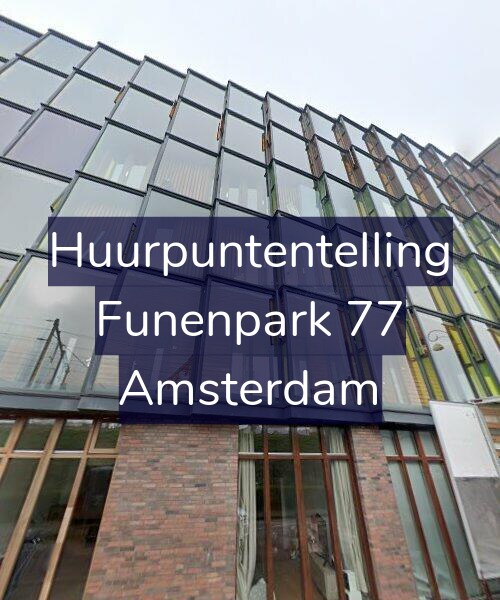 Foto gevel Huurpuntentelling voor Funenpark 77, Amsterdam