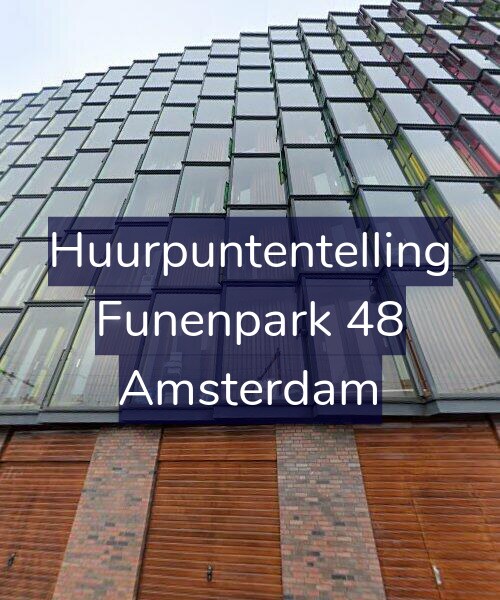 Foto gevel Huurpuntentelling voor Funenpark 48, Amsterdam