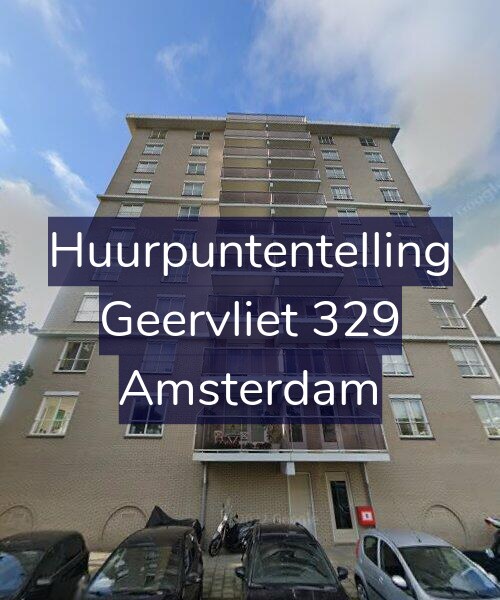 Foto gevel Huurpuntentelling voor Geervliet 329, Amsterdam