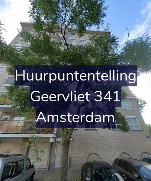 Foto gevel Huurpuntentelling voor Geervliet 341, Amsterdam