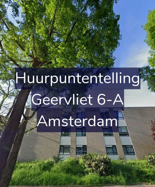 Foto gevel Huurpuntentelling voor Geervliet 6-A, Amsterdam