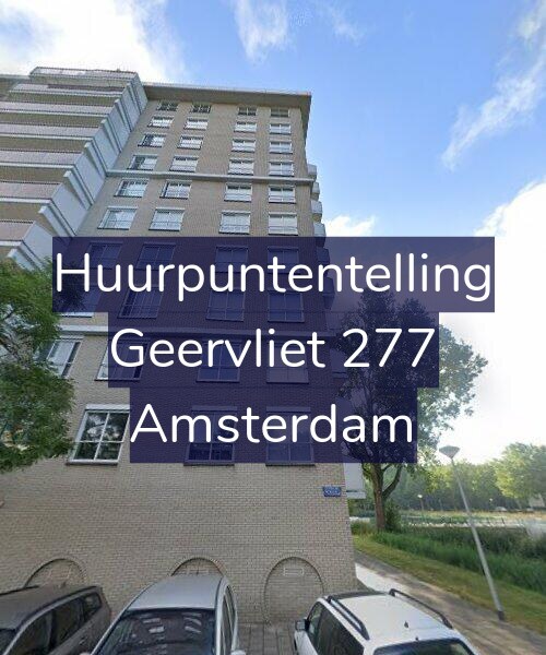 Foto gevel Huurpuntentelling voor Geervliet 277, Amsterdam