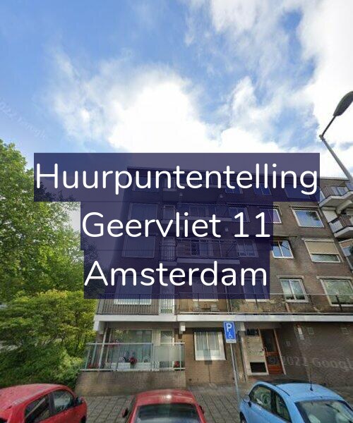 Foto gevel Huurpuntentelling voor Geervliet 11, Amsterdam