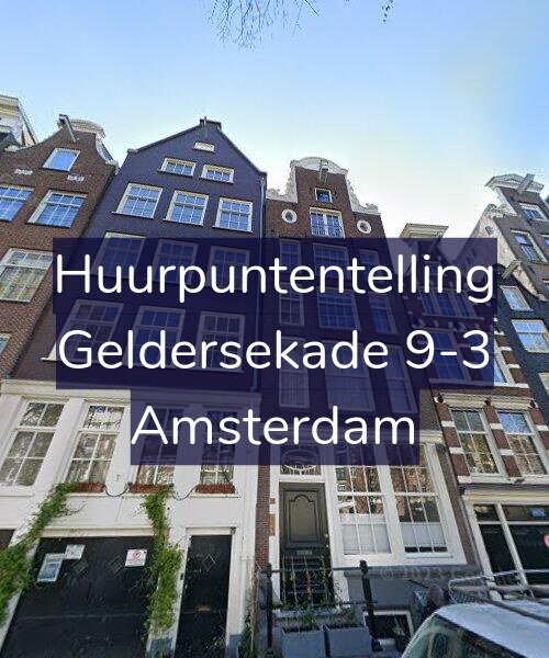Foto gevel Huurpuntentelling voor Geldersekade 9-3, Amsterdam