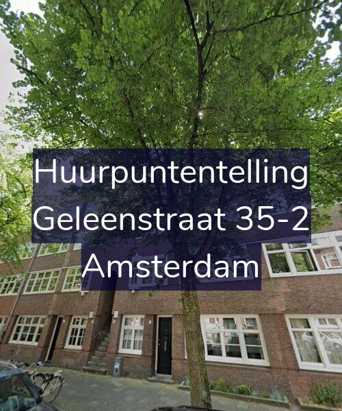 Foto gevel Huurpuntentelling voor Geleenstraat 35-2, Amsterdam
