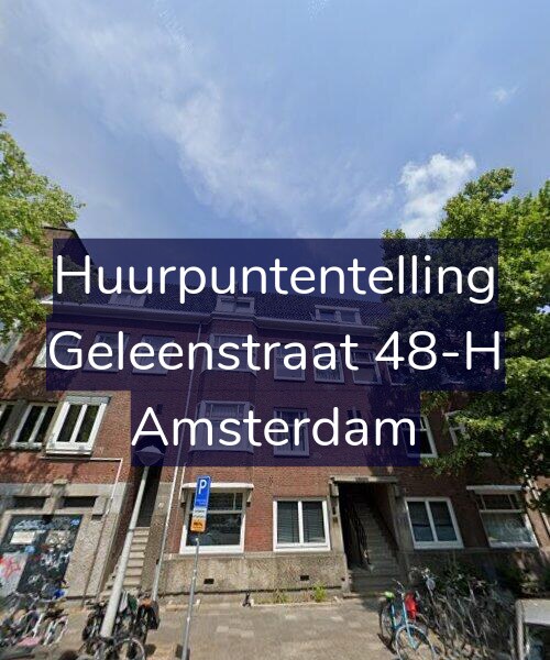 Foto gevel Huurpuntentelling voor Geleenstraat 48-H, Amsterdam