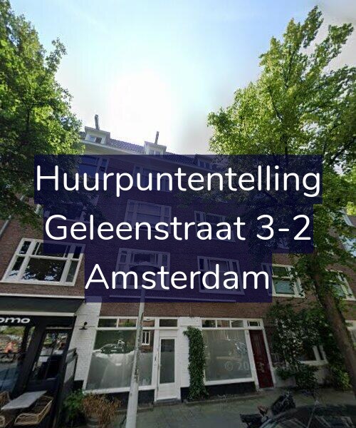 Foto gevel Huurpuntentelling voor Geleenstraat 3-2, Amsterdam