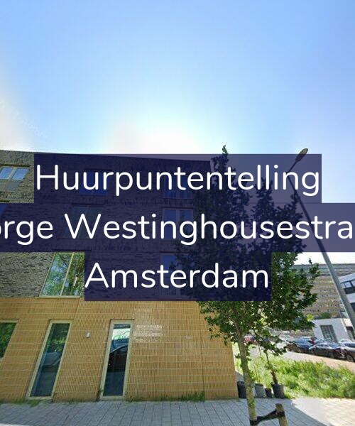 Foto gevel Huurpuntentelling voor George Westinghousestraat 1, Amsterdam