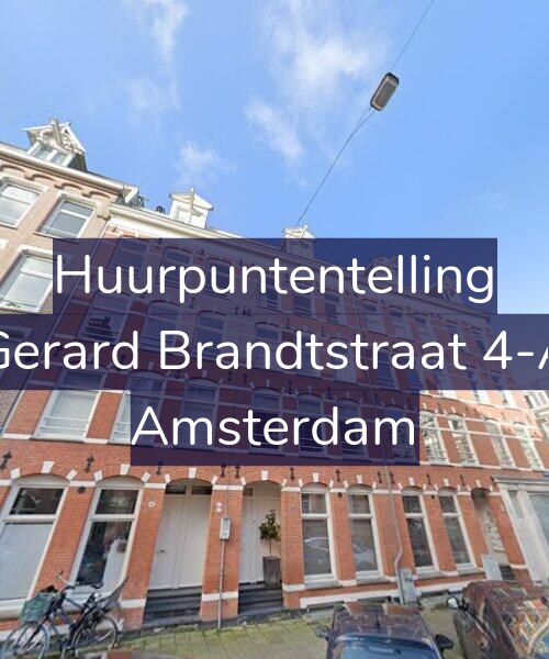 Foto gevel Huurpuntentelling voor Gerard Brandtstraat 4-A, Amsterdam