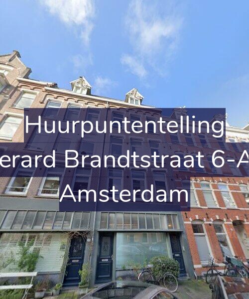 Foto gevel Huurpuntentelling voor Gerard Brandtstraat 6-A3, Amsterdam
