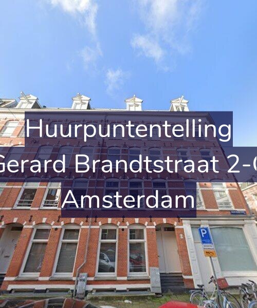 Foto gevel Huurpuntentelling voor Gerard Brandtstraat 2-C, Amsterdam