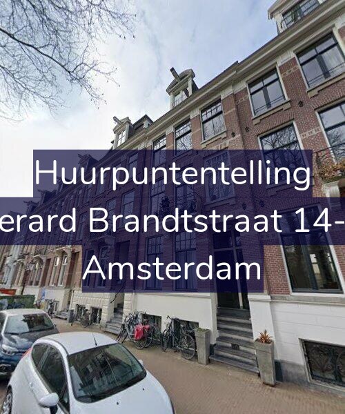 Foto gevel Huurpuntentelling voor Gerard Brandtstraat 14-H, Amsterdam