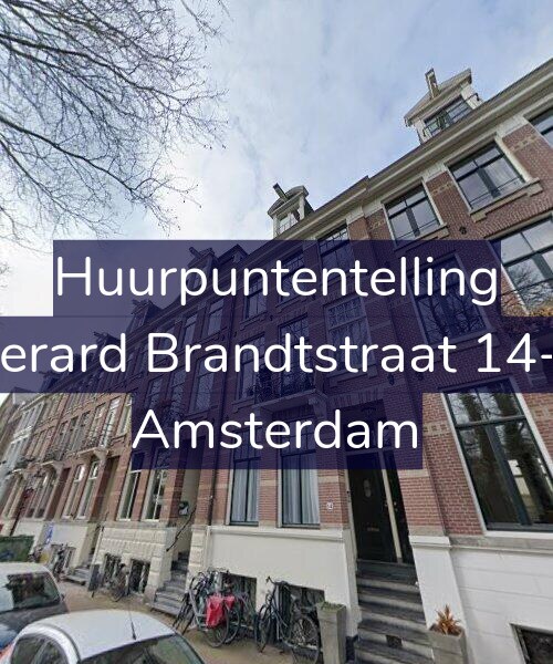 Foto gevel Huurpuntentelling voor Gerard Brandtstraat 14-1, Amsterdam