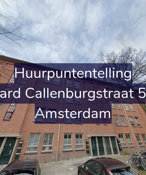 Foto gevel Huurpuntentelling voor Gerard Callenburgstraat 53-3, Amsterdam